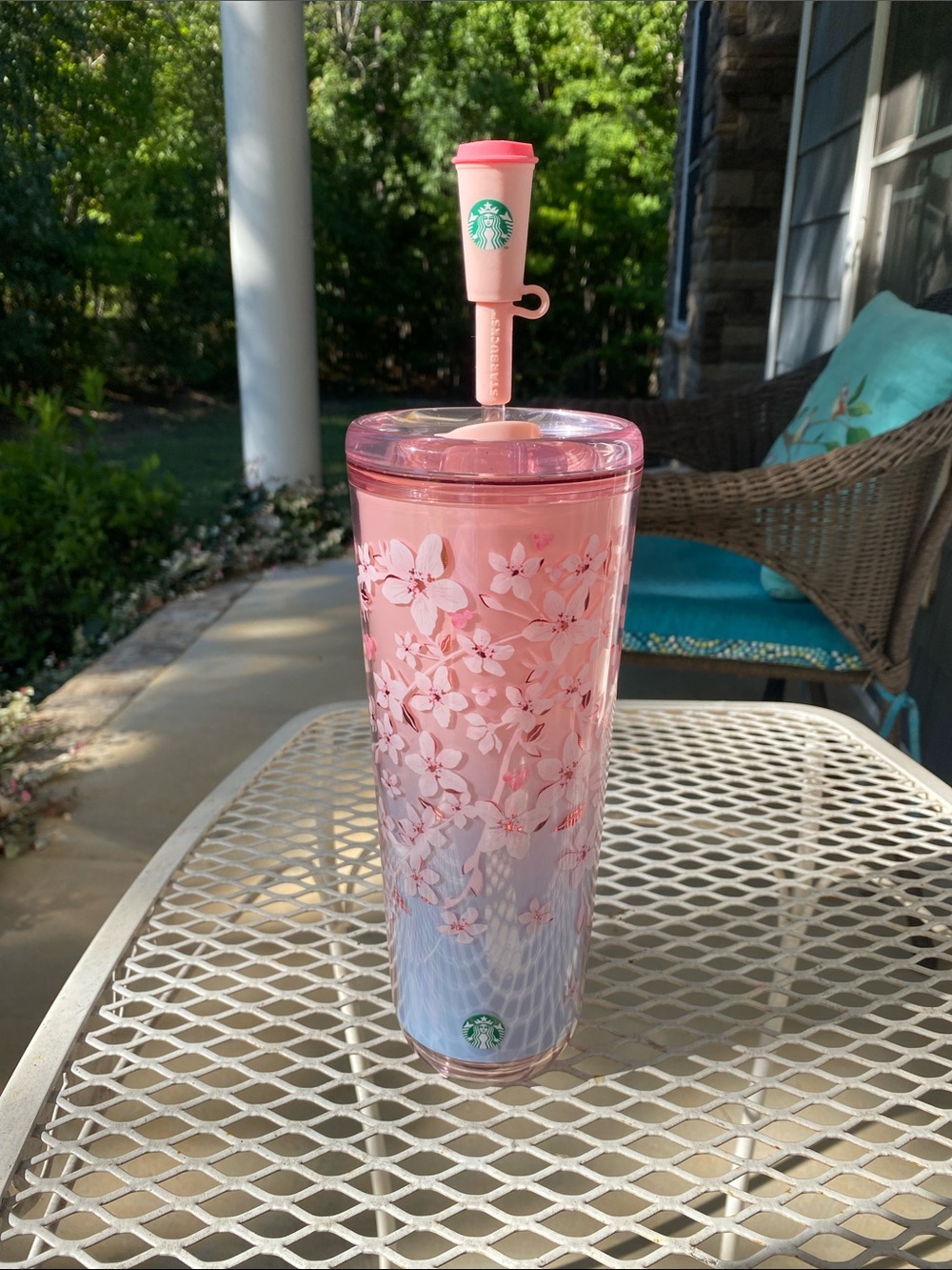 Starbucks Disney Parks Sakura Cherry Blossom Tumbler